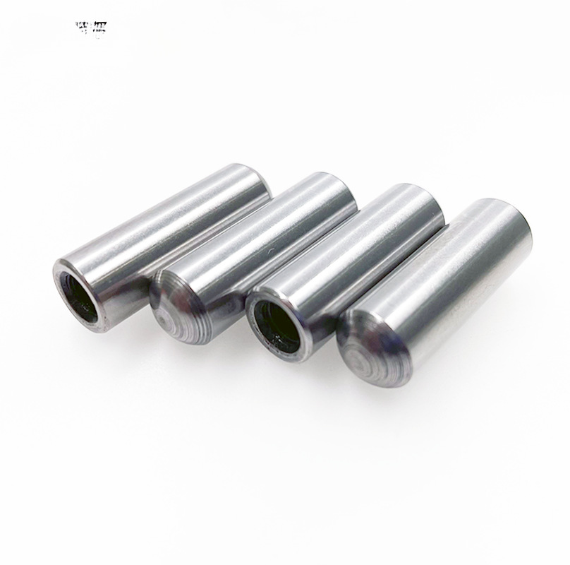 内螺纹圆柱销高精密定位销内牙销带孔加硬淬火攻合热处理34568012