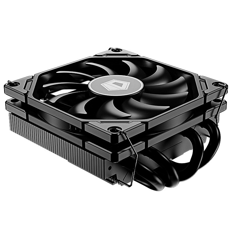 ID-COOLING IS-40XV3黑化四热管薄型下压式CPU散热器支持1700&AM4
