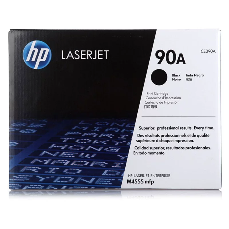 HP CE390A (90A) черный картридж для лазерного принтера