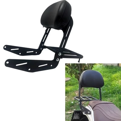 Motorcycle tail, Backrest and Rear Rack Modification - module-detachable-backrest-rear-shelf