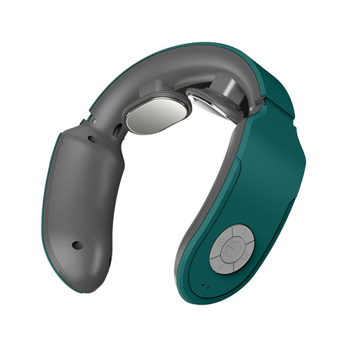 Household cervical spine physiotherapy instrument neck massager neck vertebra massage pillow shoulder and neck hot compress physiotherapy intelligent neck protection instrument