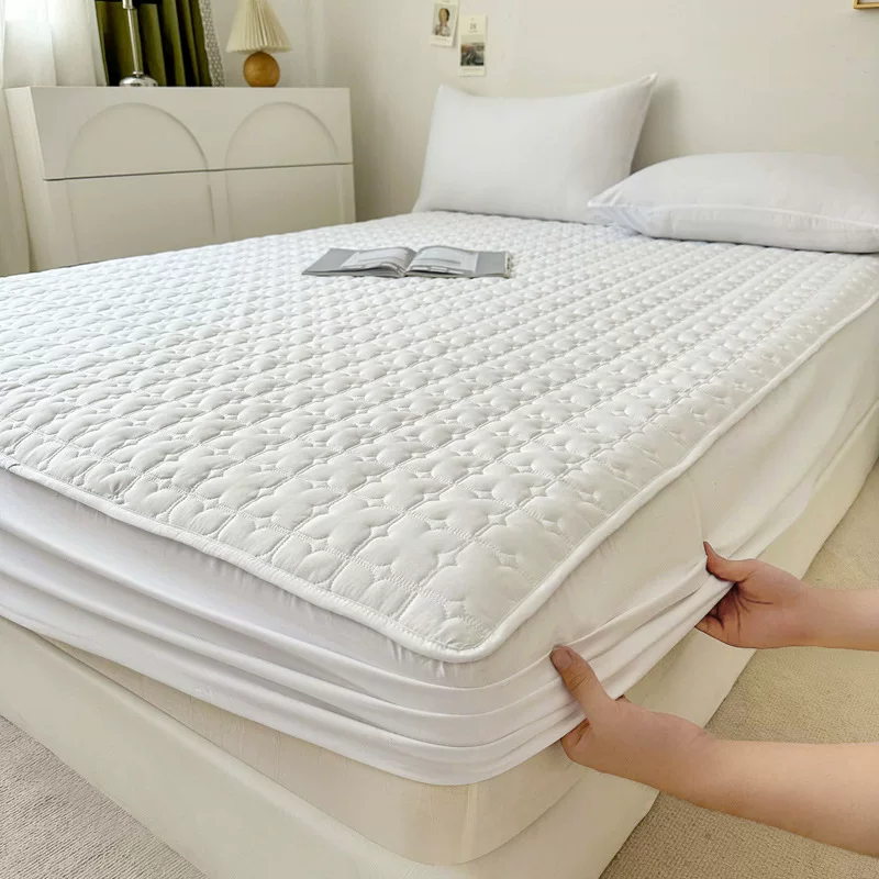 Quilted sheet, increased thickness, simple and elegant design, 1.5m, 1.8m