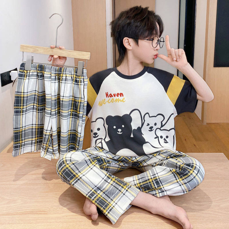 Cotton children's summer pijama for boys