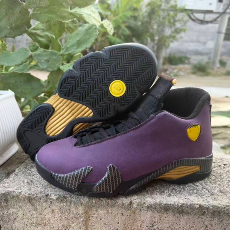 Jordan 14 Retro Purple Ferrari PE