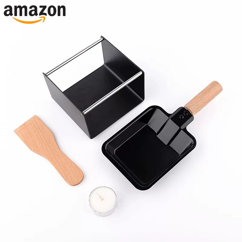 单边芝士烤炉套装厨房家用牛油芝士烤盘加热芝士熔化盘不粘烤盘