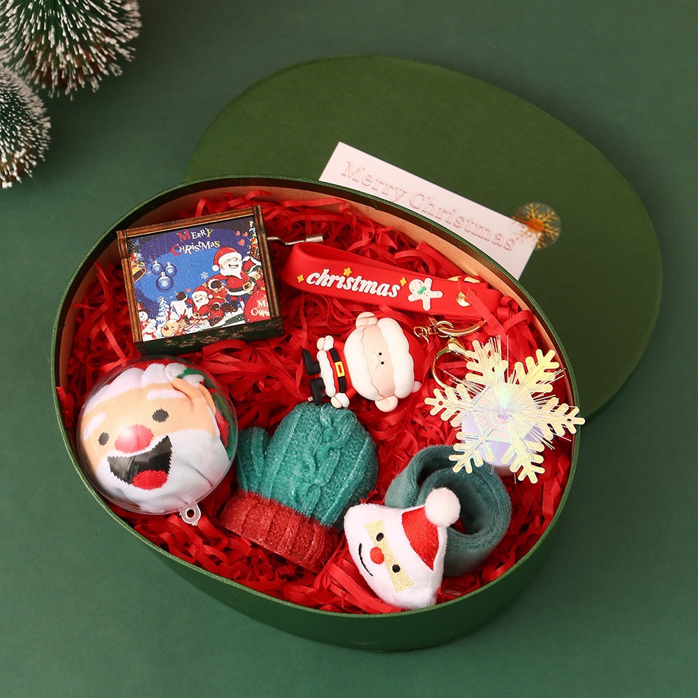 圣诞礼物套装创意香薰伴手礼品玩偶手套袜子送对象朋友平安夜礼盒