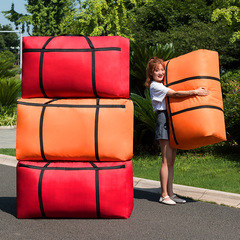 Luggage bag solid Oxford cloth travel packing bag large capacity clothing bedding storage bag, hand-held moving bag, wholesale