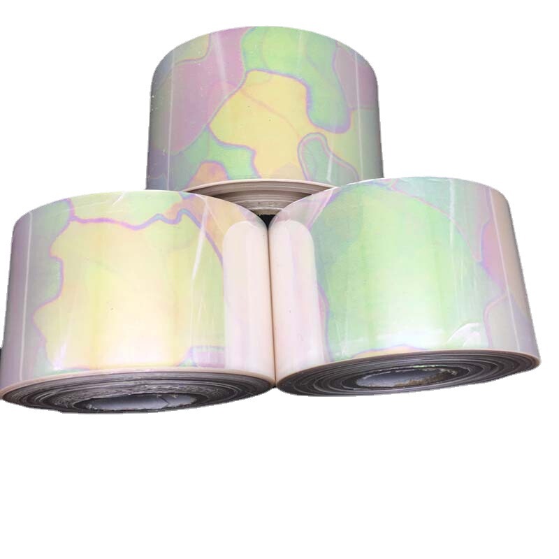 Star paper hot stamping paper transparent dielectric film anodized aluminum transfer film transferable nail stickers cut leather paper on demand