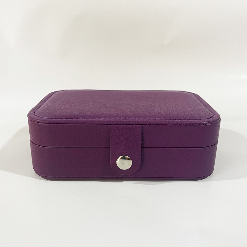 Caja Organizadora de Joyas Antioxidante para Viaje de Cuero PU