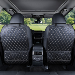 車の背もたれアンチキック後部座席アンチキックパッドステッカーカーシート後部座席子供用アンチキックパッドユニバーサルペア