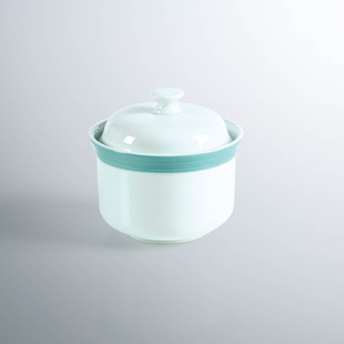 2 Desktop binaural soup cup stewed soup stewed stewed stewed swallow nest ceramic dessert Buddha jump Wall ceramic Star Hotel