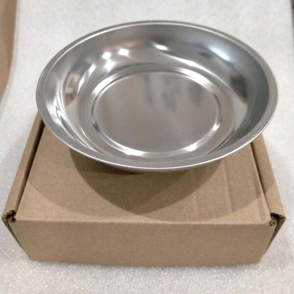 4inch 원형 자석 그릇 규격 108*30mm 크라프트지 상자 포장 스테인리스 도구 자석판 다기능 자석