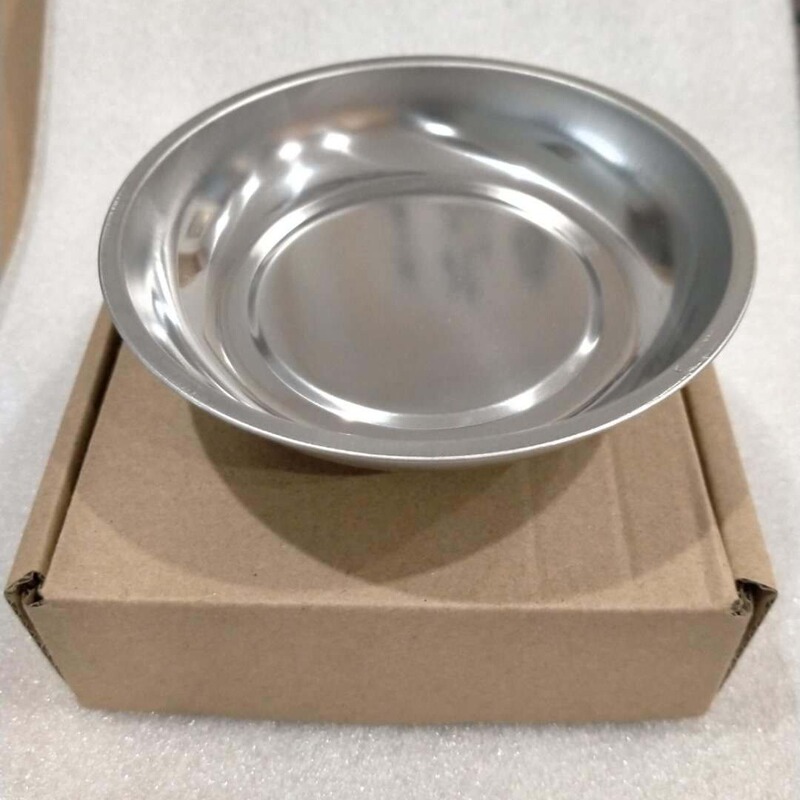 4inch Round Magnetic Bowl, Specifications 108*30mm, Kraft Paper Box Packaging, Stainless Steel Tool Suction Plate, Magnetic Multi-Function