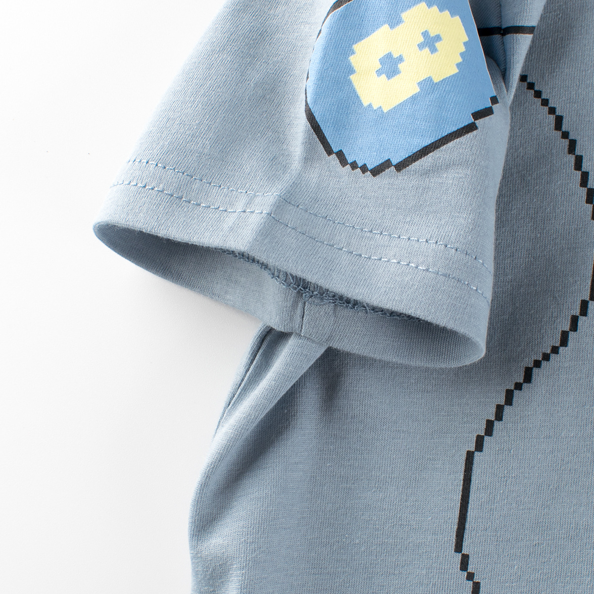 27kids marca de moda camiseta de manga corta para niños ropa de dibujos animados para niños y bebés verano media manga ropa para niños de comercio exterior entrega de una pieza