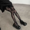 Black, flowered