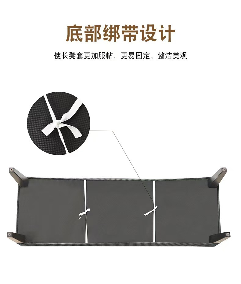 Cross-border Scandinavian corn velvet elastic counter cover home hotel piano counter dust cover bedside table cover