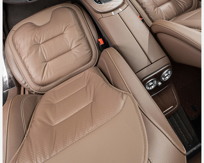 Suitable for new seat cushion four seasons universal single-piece seat cushion Mercedes-Benz BMW rear winter car plush premium seat cushion