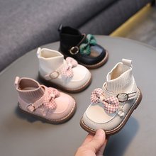 冬季女寶寶棉鞋0一1-3歲半嬰兒防滑軟底學步鞋女童鞋子襪靴公主鞋