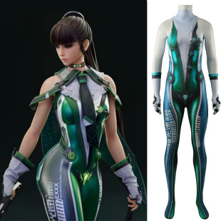 伊芙EVE剑星cos服Stellar Blade万圣节紧身衣动漫cosplay连体衣-阿里巴巴
