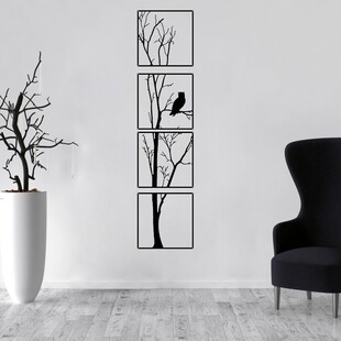 Fresh Art Combination Decoration Wall Hanging Living Room Corridor Background Wall Hanging Painting Flowers and Plants Series Wall Hanging Mural