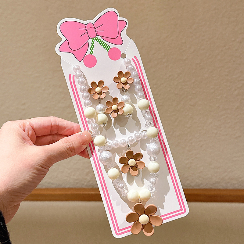 갈색 작은 주름 국화 가성비 5종 세트(골판지 포함)