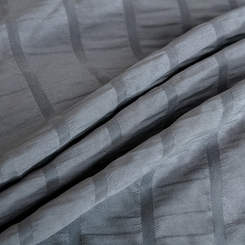 Copripiumino in tessuto per la casa, semplice, tinta unita, in schiuma a bolle, tre set_voghion.com