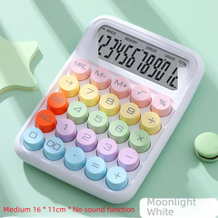Colorful Calculator Mechanical Keyboard High-Quality Girl Office Finance Special 12-Key Calculator Wholesale