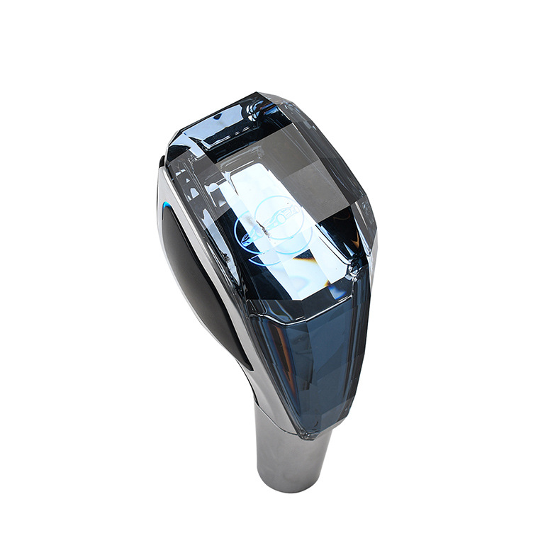 Cross-Border Popular Car Led Luminous Gear Handle Universal Gear Automatic Crystal Handle Fashion Amazon