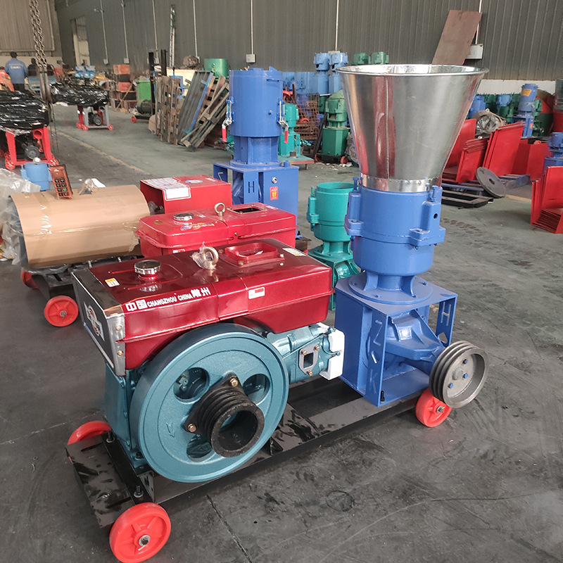 柴油机款饲料颗粒机