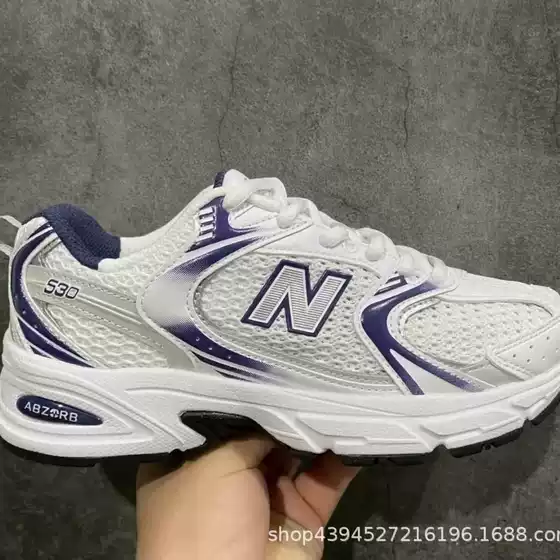 Cross border exclusive original label and box NB 530 men's and women's shoes, dad sports shoes, running shoes, height increasing couple's running shoes