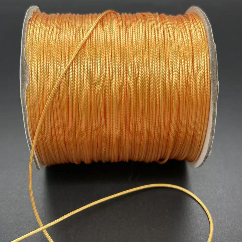 Cuerdas de cera multicolores cuerdas de cuero PU cuerdas de cera trenzadas cuerdas creativas collares colgantes image 14
