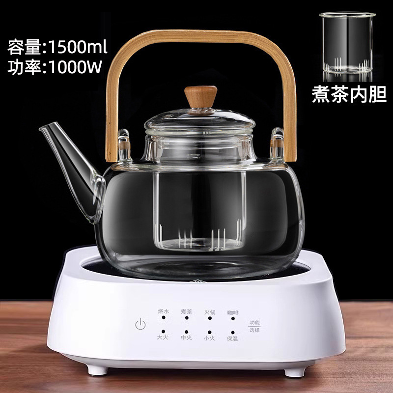 고미 화이트 + 1.5L 리프트 주전자(초대용량)