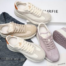 JEHURFIE/纪华菲～柔雾轻履渐变厚底阿甘鞋AB26032