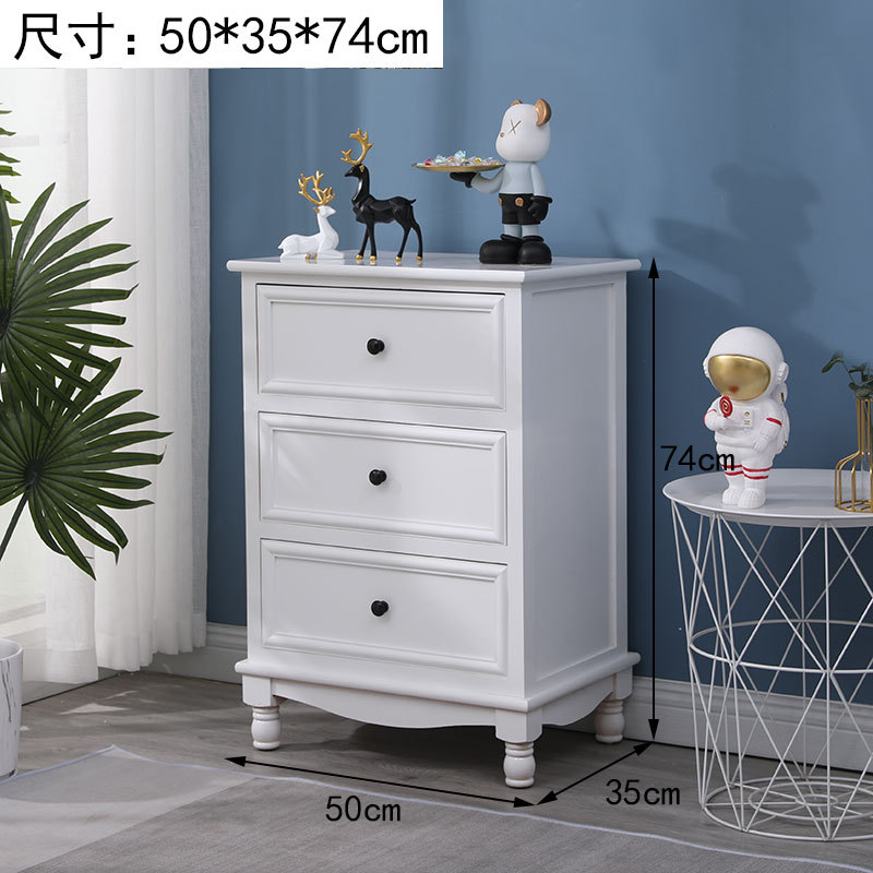 Fábrica directa armario de madera sólida estilo americano simple sala de estar dormitorio armario de almacenamiento casero pequeño armario image 14