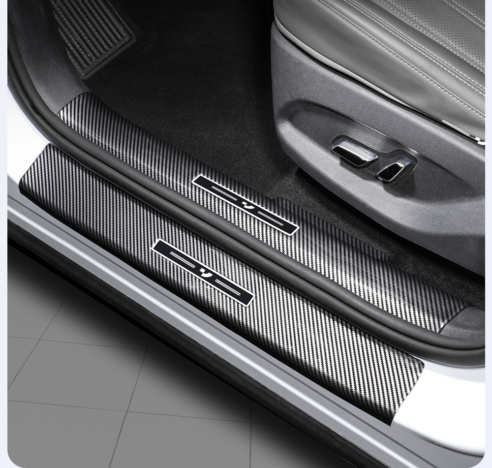 Suitable for Jiyue 01/07: door sill protectors, welcome pedals, trunk sill protectors, car protection and decoration accessories, and modification parts