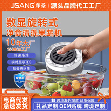 数显果蔬净化器果蔬机家用水果蔬菜多功能清洗机自动洗菜机定制