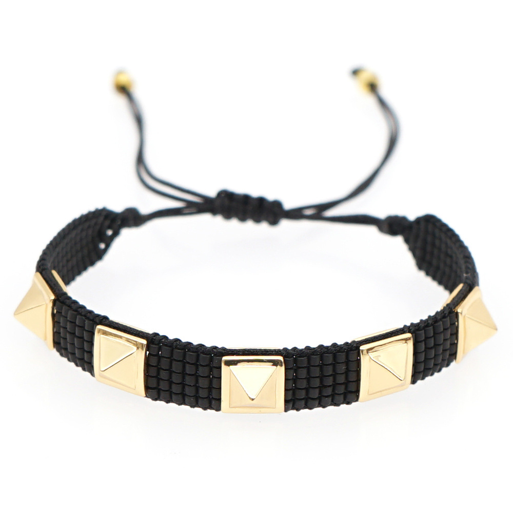 Einfaches Mit Diamanten Besetztes Armband display picture 4