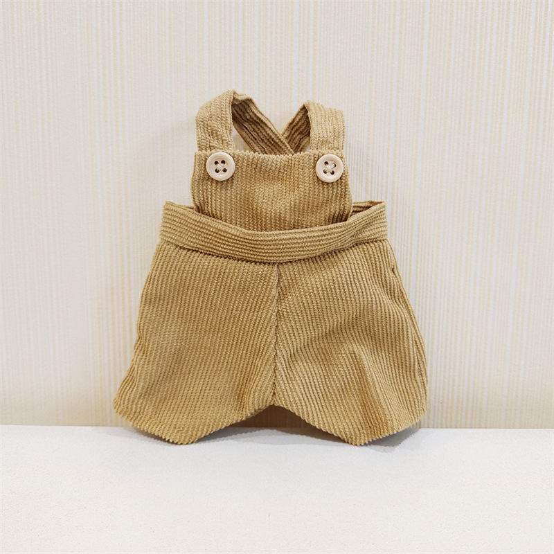 Venta caliente perro cabeza 14cm muñeco de peluche suéter colección de accesorios de ropa rabu ropa spot al por mayor