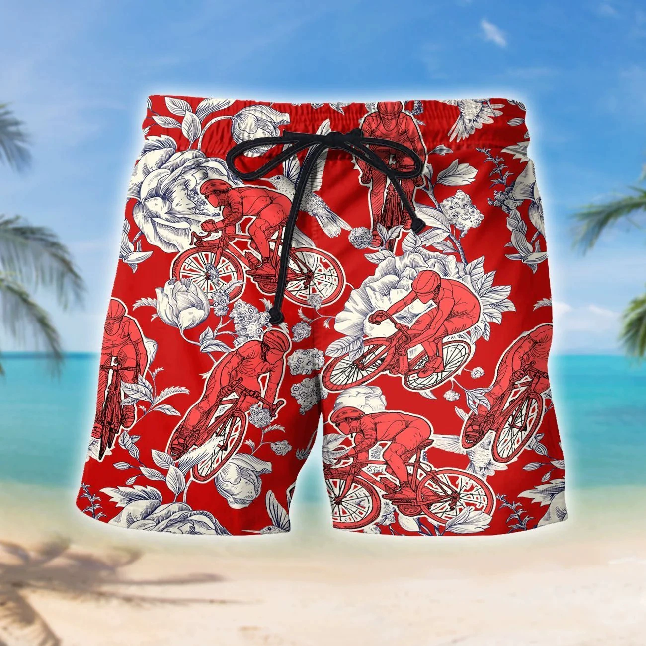 Men's beach quick dry thin trousers for leisure, plus size, loose fit, Amazon
