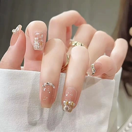 甲片/穿戴甲;美甲饰品;美甲贴