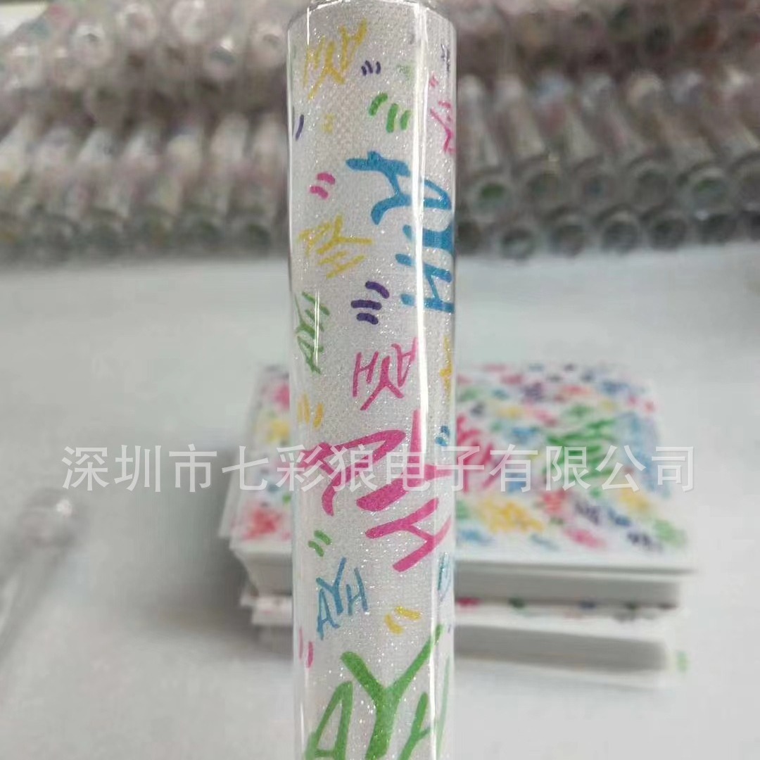 Transfronterizo 15-color luminoso palo concierto alegría concierto anime fans llamada palo de luz palo de galvanoplastia de alto brillo