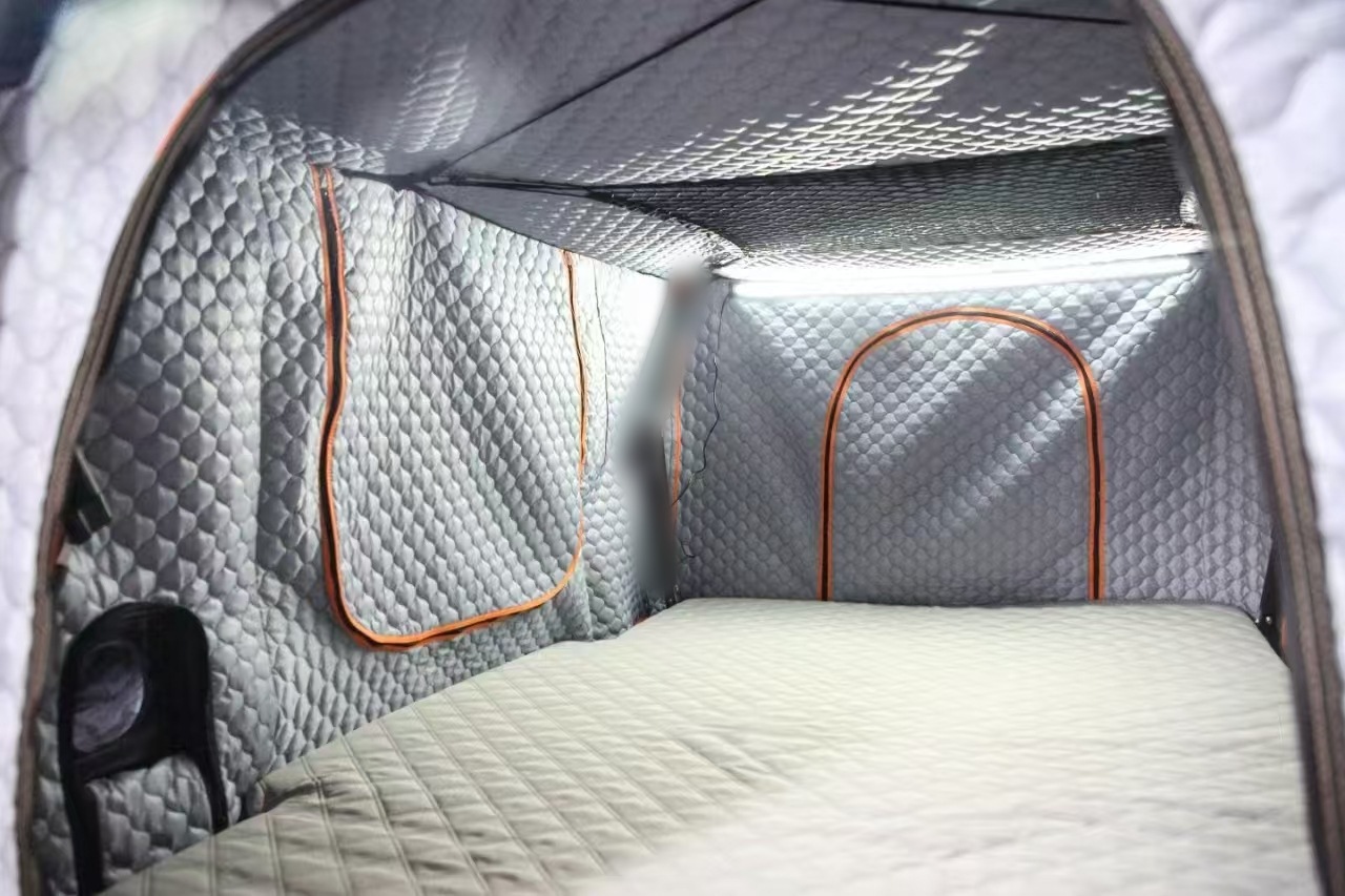 Outdoor Tent Insulation Layer, Extended Tent, Car Side Tent, Rainproof and Sunproof Camping Car Awning Side Tent Wholesale