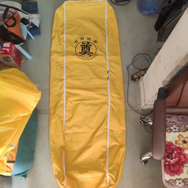 Factory wholesale pvc thickened body bag body bag zipper body bag PVC material body bag funeral home special body bag