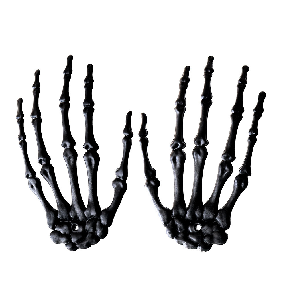 Halloween esqueleto de horrores esqueleto accesorios diseño de sitio de horrores esqueleto correa de flores de plástico fantasma colgante colgante