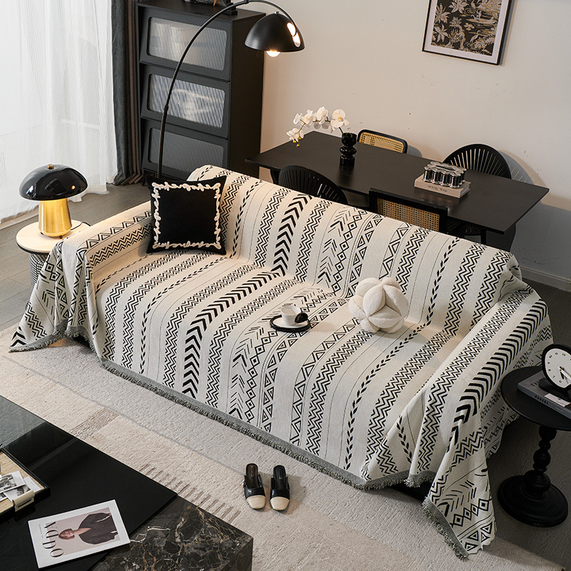 Luz de lujo de alto nivel sofá cubierta 2025 nuevo sofá toalla de sofá gruesa de Schneider cubierta de sofá universal manta antideslizante