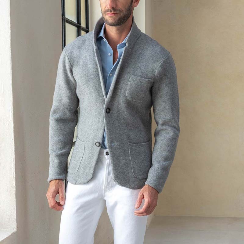 2024 New Uncle Coat Personalized Fashion Men's Jacket Shirt_voghion.com
