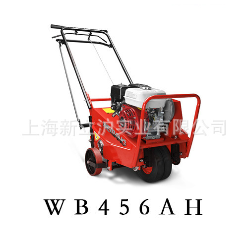 维邦456AH草坪打孔机本田汽油自走草坪机透气防板结打孔机