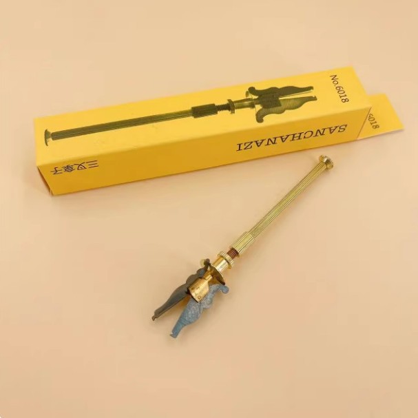 修表工具 三叉拿子手表维修机芯夹摆轮叉 修整摆轮夹取三爪钳子