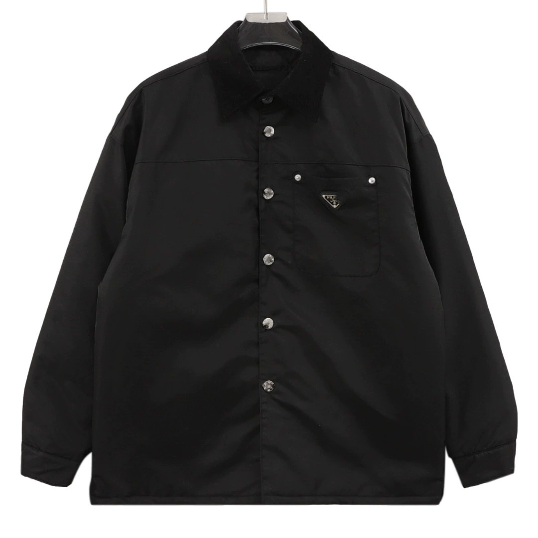 Внешнеторговая трансграничная новая оригинальная стандартная P треугольная стандартная нейлоновое лацканное пальто