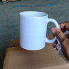 Custom Sublimation Purious White Coffee Malker Cup Coating Ceramic Coffee Cup Sublimity Mark Cup DIY